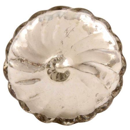 Silver Stripe Murcary Glass Drawer Knob Online